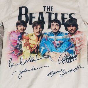 The Beatles "In My Life" short sleeve polo Size M Medium